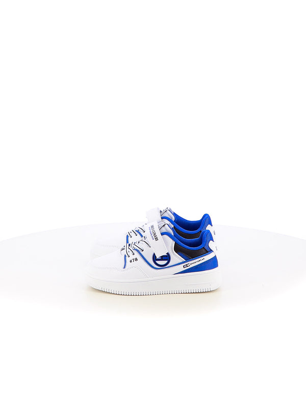 Sneakers con strappi bambino ENRICO COVERI SPORTSWEAR CKS4143C06 bianco | Costa Superstore