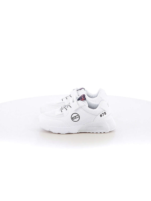 Sneakers con strappi bambino ENRICO COVERI SPORTSWEAR CKS4153C00 bianco | Costa Superstore