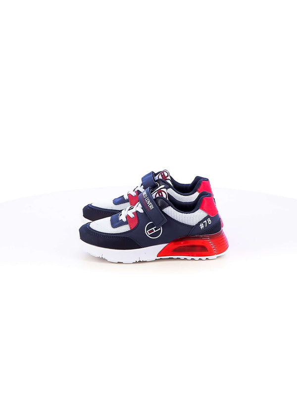 Sneakers con strappi bambino ENRICO COVERI SPORTSWEAR CKS4153C01 blu | Costa Superstore