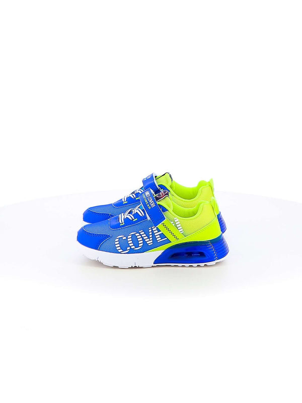 Sneakers con strappi bambino ENRICO COVERI SPORTSWEAR CKS4153C03 azzurro | Costa Superstore