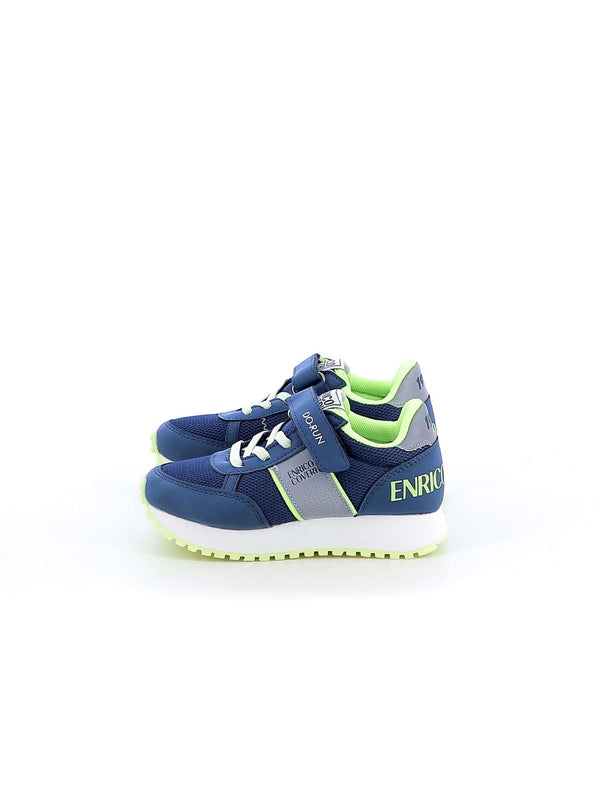 Sneakers con strappi bambino ENRICO COVERI ECK315203 blu | Costa Superstore