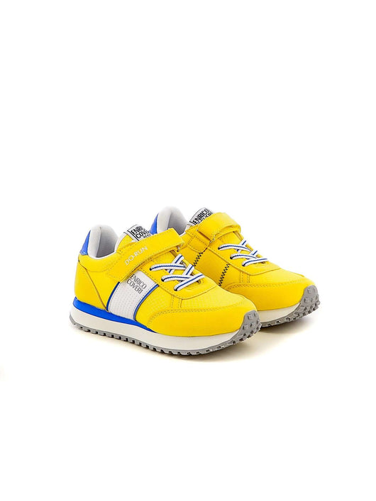 Sneakers con strappi bambino ENRICO COVERI ECK315205 giallo | Costa Superstore