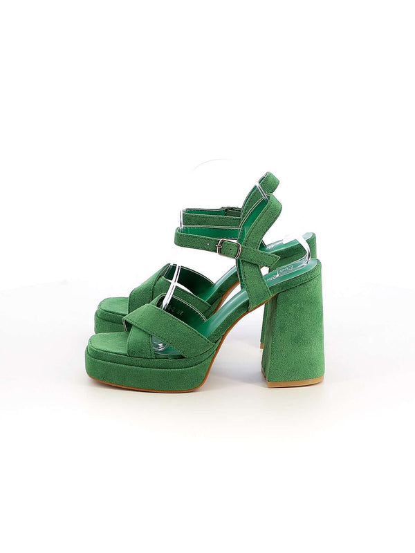 Sandali con cinturino donna EVA RINALDI P2308-2 verde pastelli lime | Costa Superstore