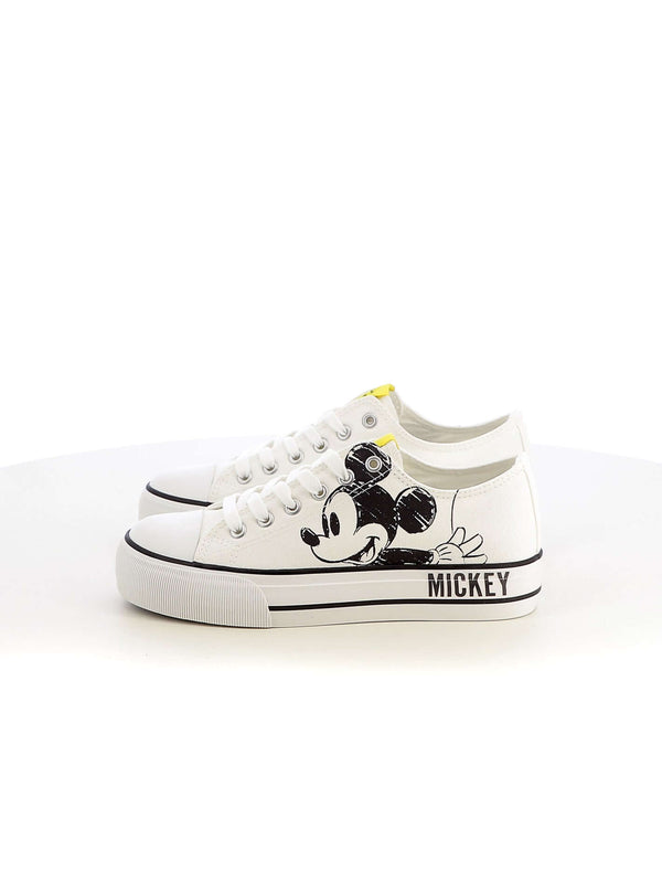 Sneakers in tela donna MICKEY MK4043 bianco | Costa Superstore