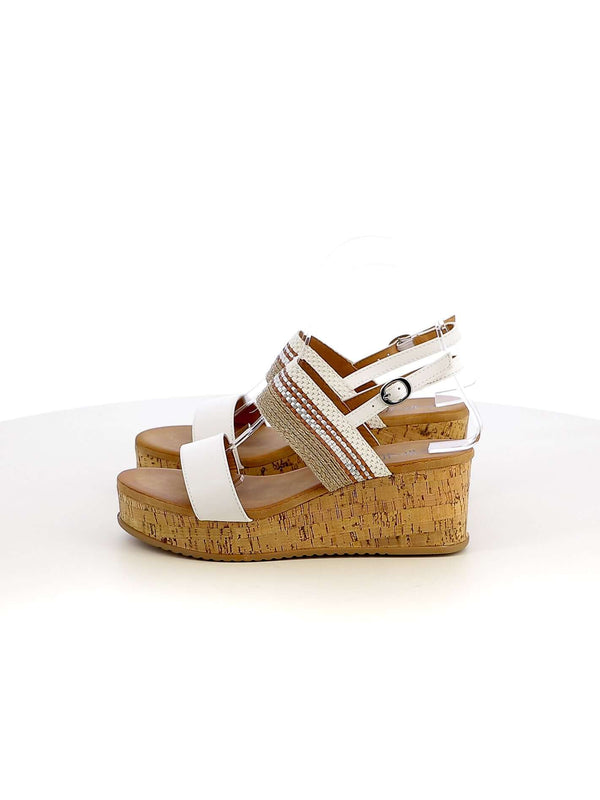 Sandali con cinturino donna MINU 2157-10 bianco | Costa Superstore
