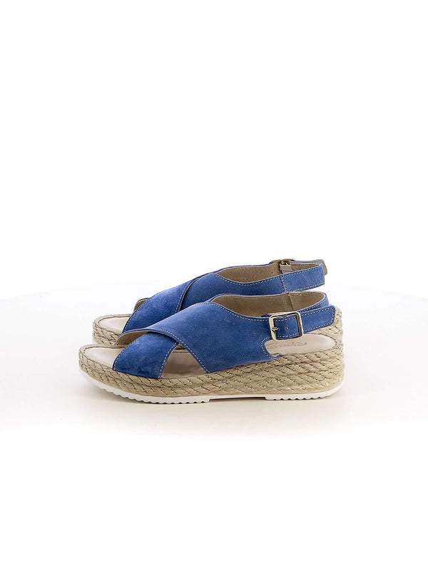 Sandali con cinturino donna RIPOSELLA ALICE W00005 azzurro | Costa Superstore