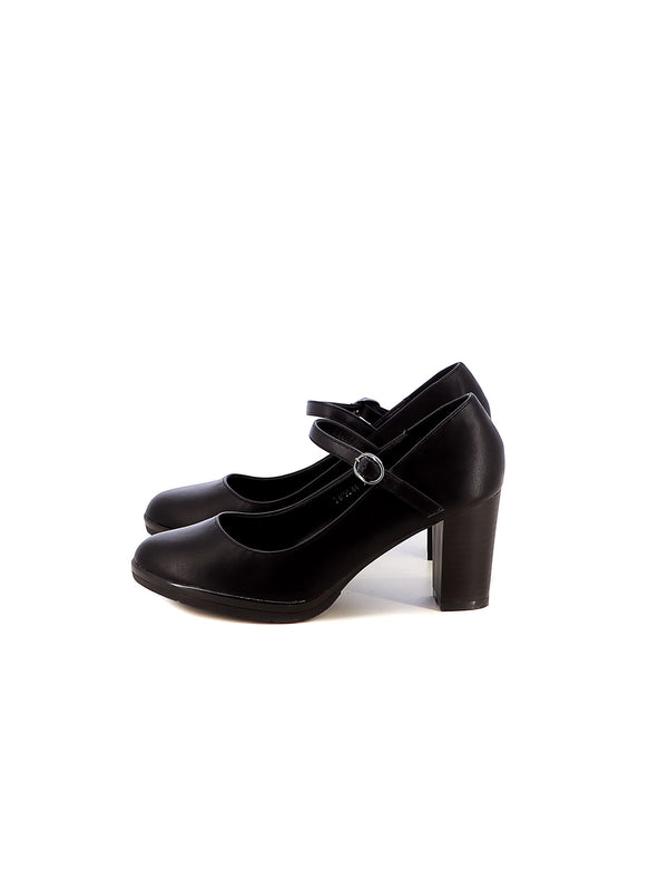 Décolleté con cinturino donna CARLA COTE ZM9544PU nero | Costa Superstore