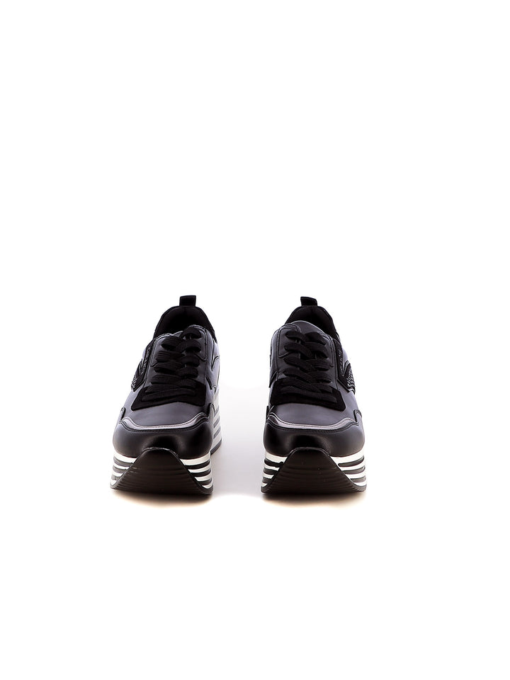 Sneakers stringate donna CARLA KOTE X27-31K nero | Costa Superstore