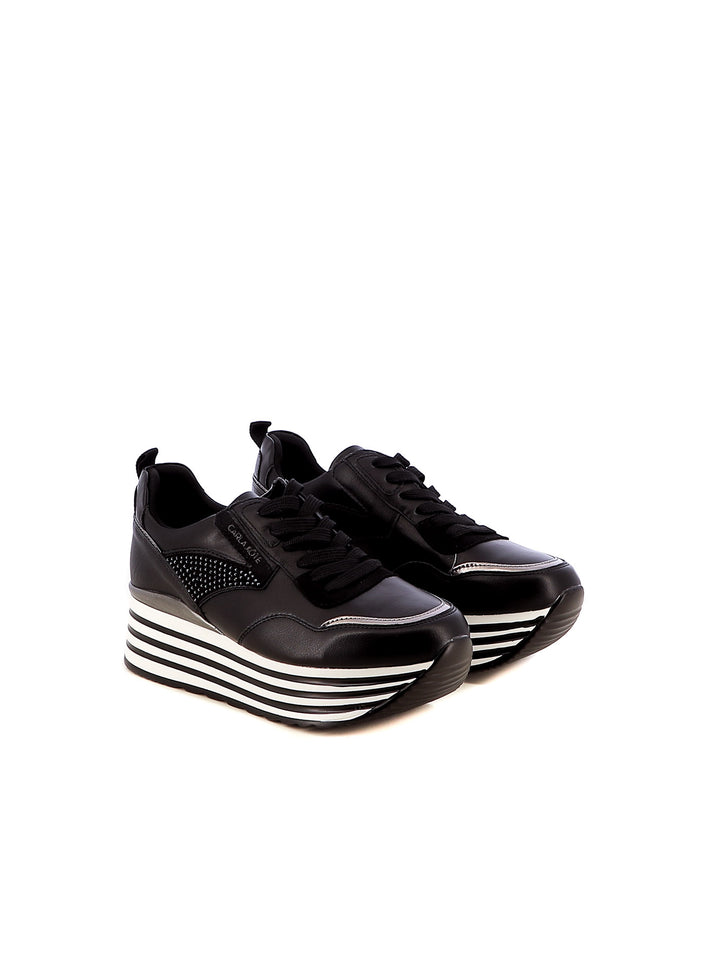 Sneakers stringate donna CARLA KOTE X27-31K nero | Costa Superstore