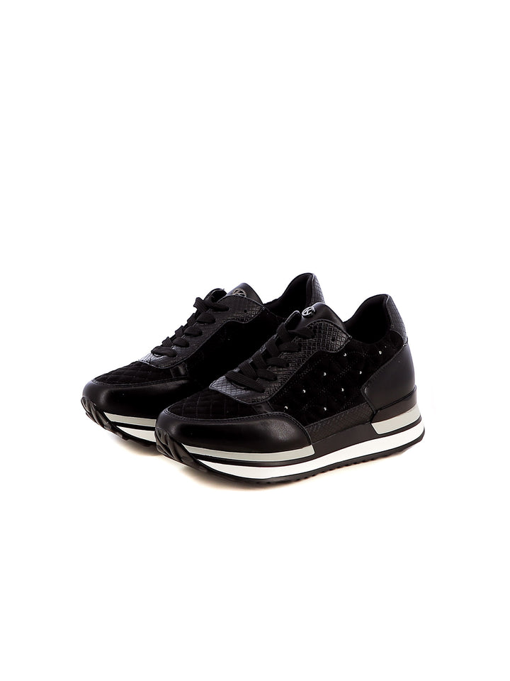 Sneakers stringate donna CARLA KOTE X27-78K nero | Costa Superstore