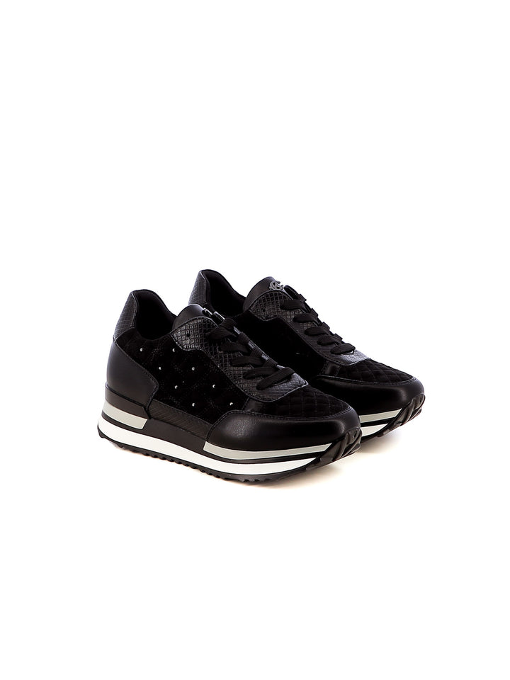 Sneakers stringate donna CARLA KOTE X27-78K nero | Costa Superstore