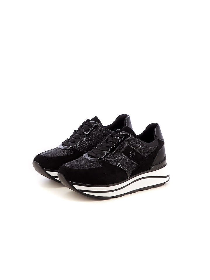 Sneakers stringate donna CARLA KOTE X28-34K nero | Costa Superstore