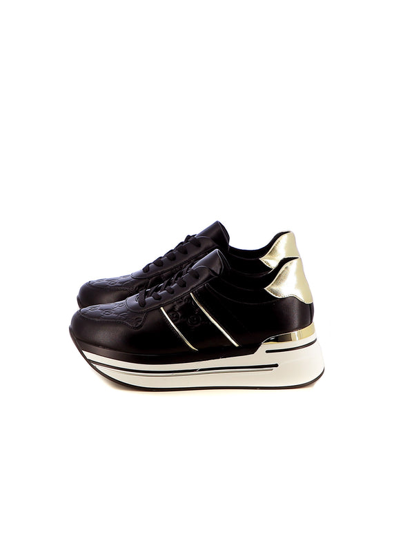 Sneakers stringate donna CARLA KOTE X29-26K nero | Costa Superstore