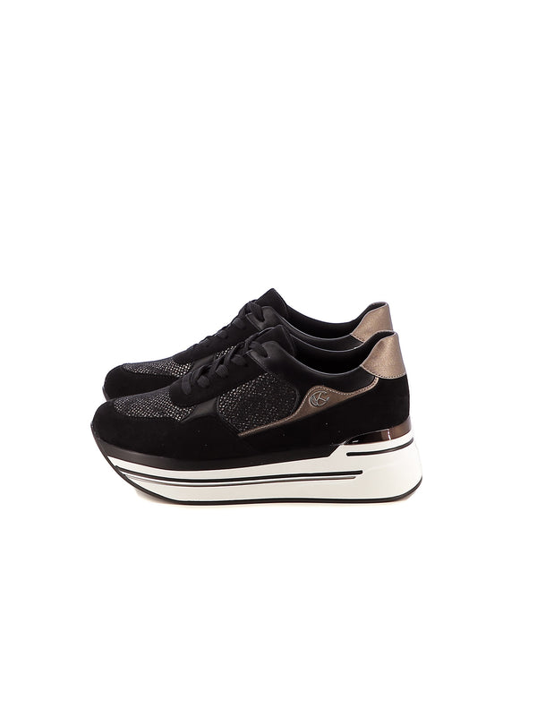 Sneakers stringate donna CARLA KOTE X29-27K nero | Costa Superstore