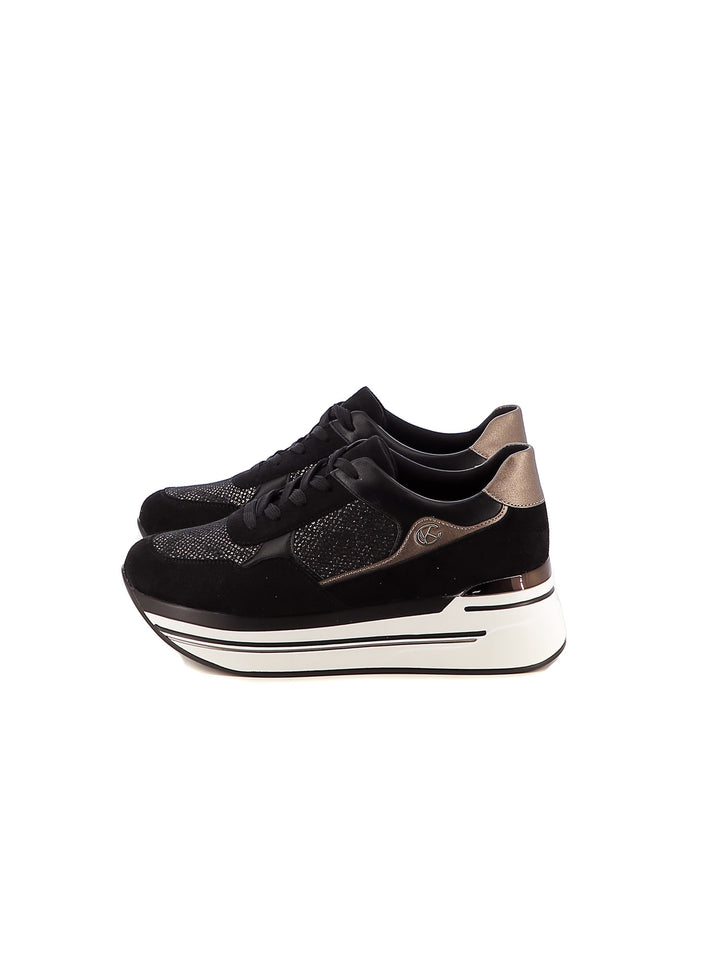 Sneakers stringate donna CARLA KOTE X29-27K nero | Costa Superstore