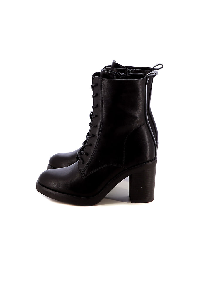 Stivaletti stringati donna EVA RINALDI H23762-10 nero | Costa Superstore