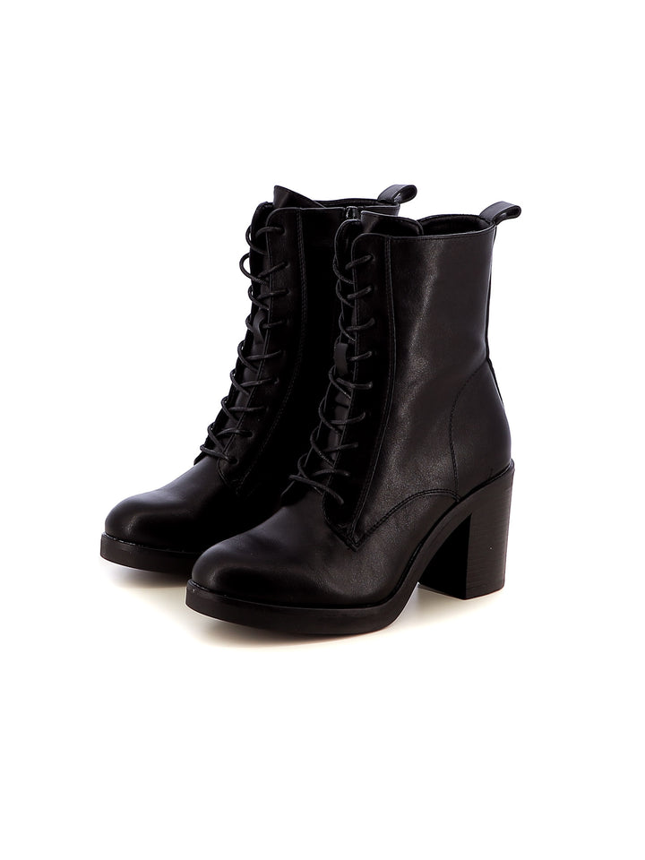 Stivaletti stringati donna EVA RINALDI H23762-10 nero | Costa Superstore