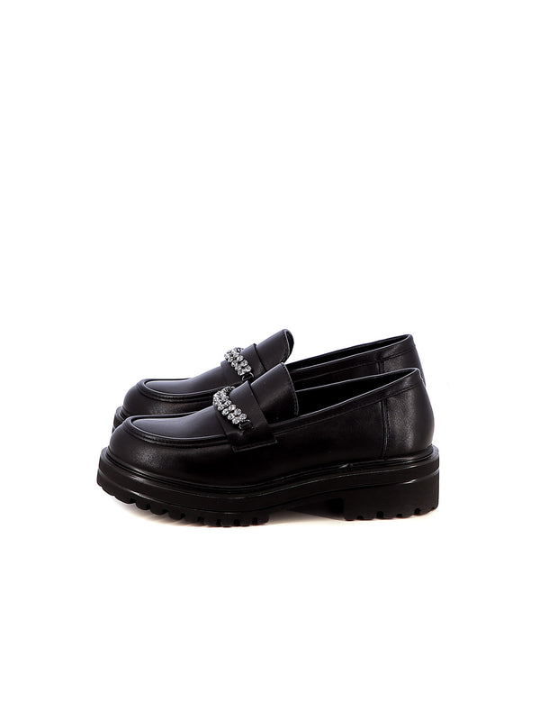 Mocassino con platform donna MINU CY06-10 25109-6 nero | Costa Superstore