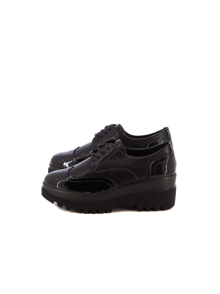 Scarpe derby donna MINU H011-24 nero | Costa Superstore