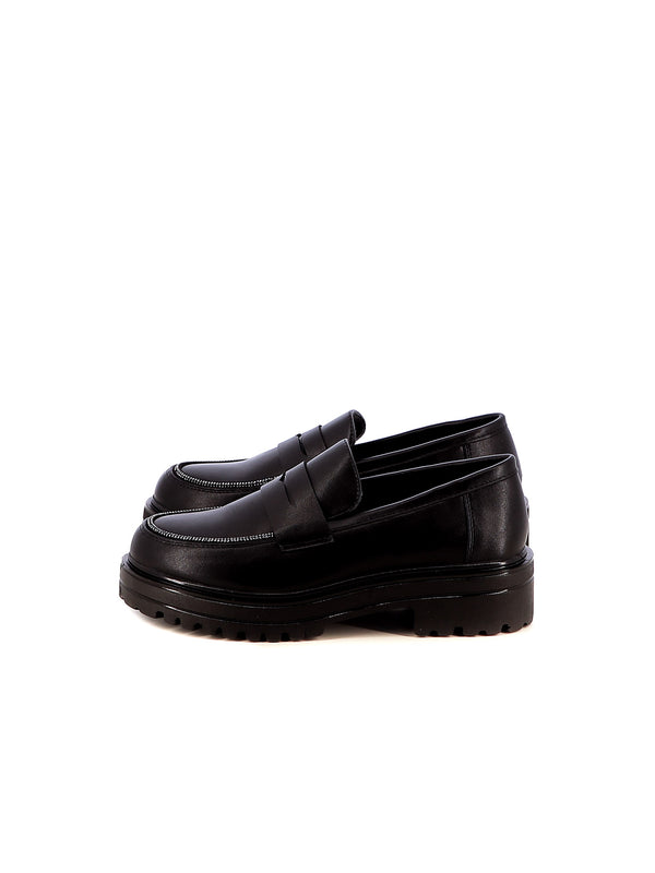 Mocassini casual donna MINU H26130-17 nero | Costa Superstore