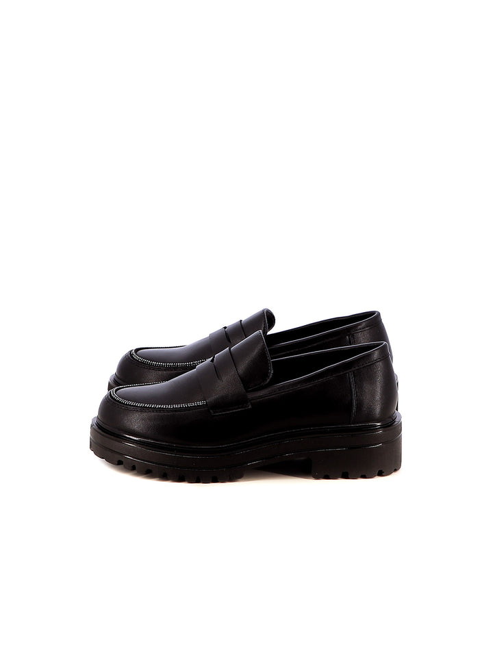 Mocassini casual donna MINU H26130-17 nero | Costa Superstore