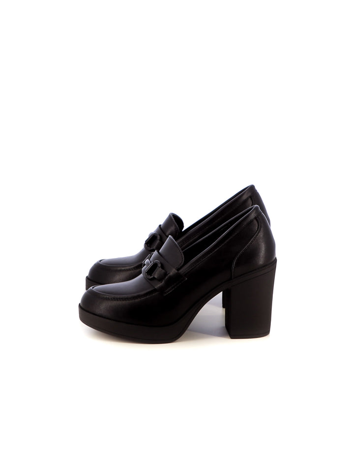 Mocassini con tacco donna MINU RQ2023-50 nero | Costa Superstore