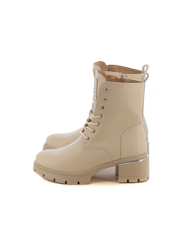 Anfibi donna MINU RQ22-22B beige chiaro | Costa Superstore
