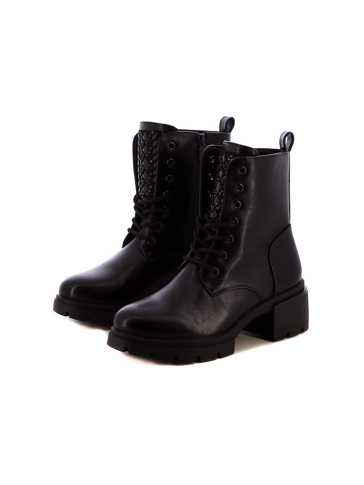 Anfibi donna MINU RQ22-22B nero | Costa Superstore