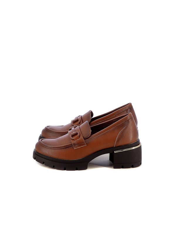 Mocassini con tacco donna MINU RQ22-22K5 cuoio | Costa Superstore
