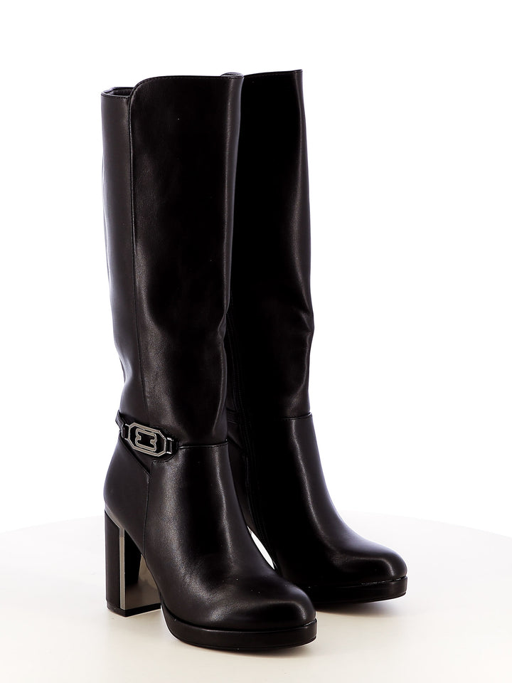 Stivali alti donna MINU RQ23W-T6 nero | Costa Superstore
