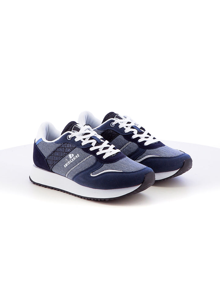 Sneakers stringate uomo AMERICANINO AMM413X15 azzurro | Costa Superstore