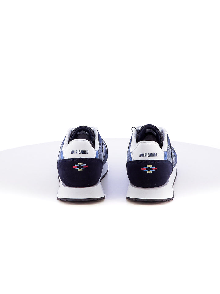 Sneakers stringate uomo AMERICANINO AMM413X15 azzurro | Costa Superstore