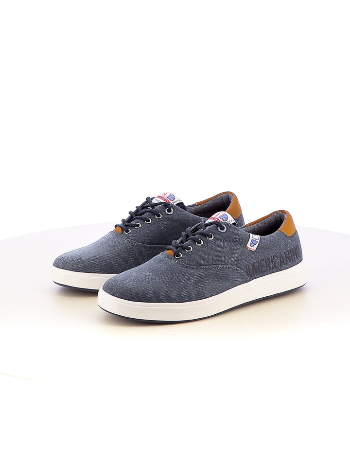 Sneakers stringate uomo AMERICANINO AMM414X20 blu | Costa Superstore