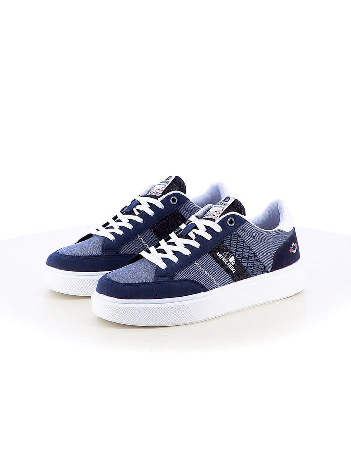 Sneakers stringate uomo AMERICANINO AMM414X60 azzurro | Costa Superstore