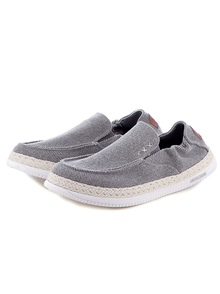 Sneakers senza lacci uomo AMERICANINO AMM418X60 grigio scuro | Costa Superstore