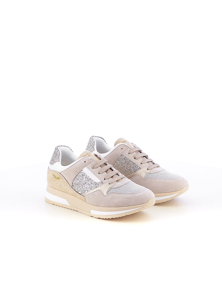 Sneakers stringate donna ARMATA DI MARE AMDSS41H16 beige chiaro | Costa Superstore