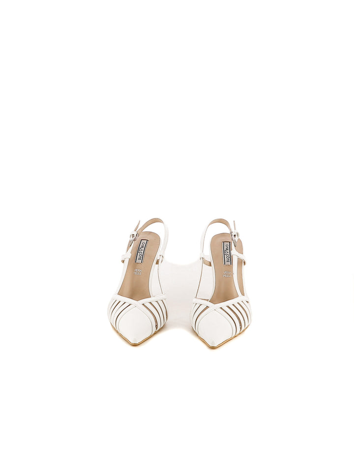 Décolleté slingback donna CARLA COTE K3367 bianco | Costa Superstore