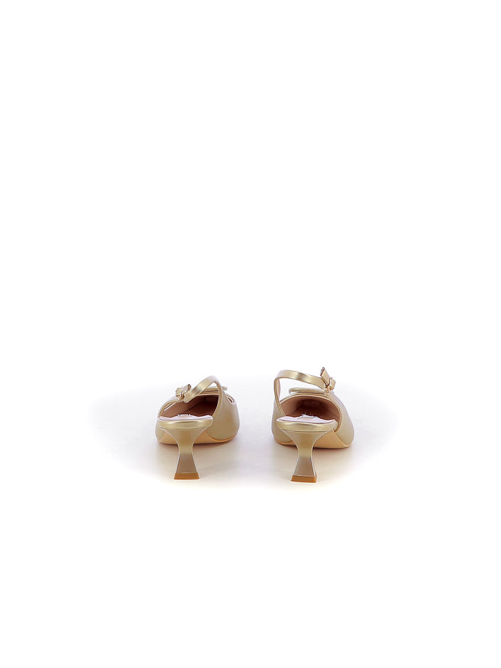 Décolleté slingback donna CARLA COTE K3382 oro | Costa Superstore
