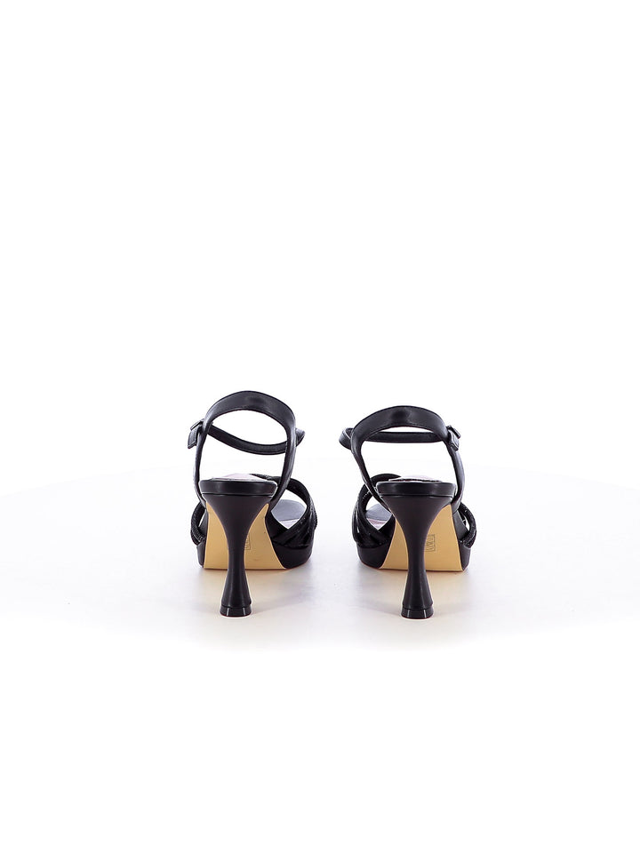 Sandali con cinturino donna CARLA COTE S2872 nero | Costa Superstore