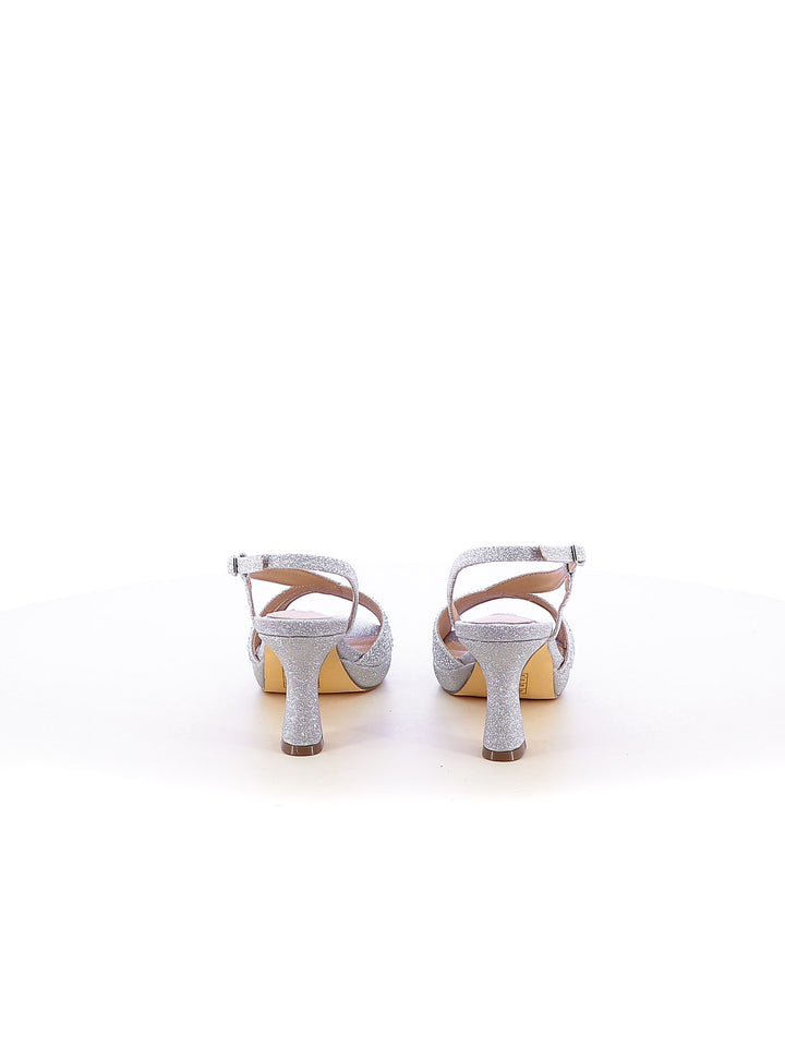 Sandali con cinturino donna CARLA COTE S2885 argento | Costa Superstore
