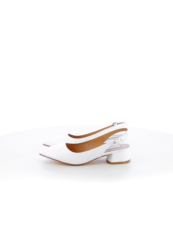 Décolleté slingback donna CARLA COTE ZM9323 bianco | Costa Superstore