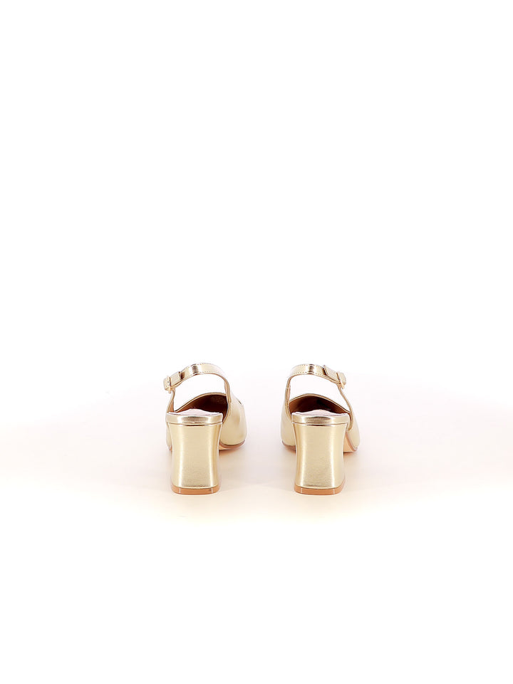 Décolleté slingback donna CARLA COTE ZM9639-1 oro | Costa Superstore