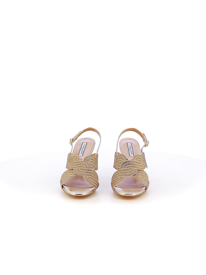 Sandali con cross-strap donna CARLA COTE ZM9707 oro | Costa Superstore