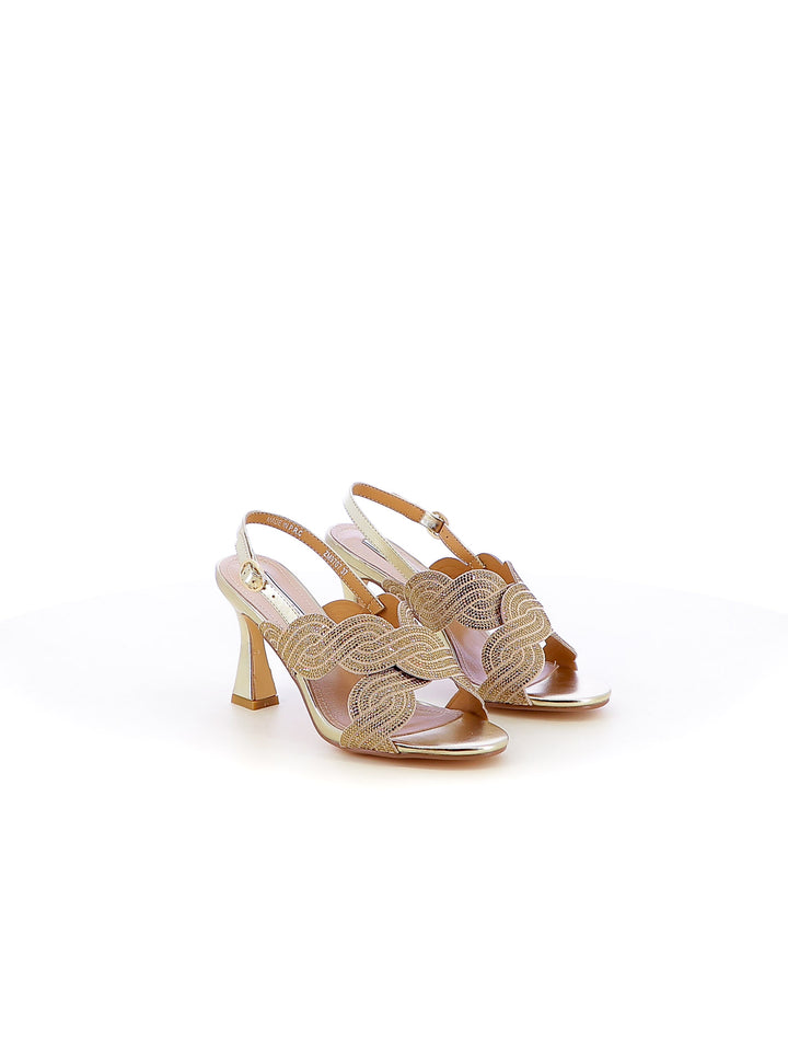 Sandali con cross-strap donna CARLA COTE ZM9707 oro | Costa Superstore