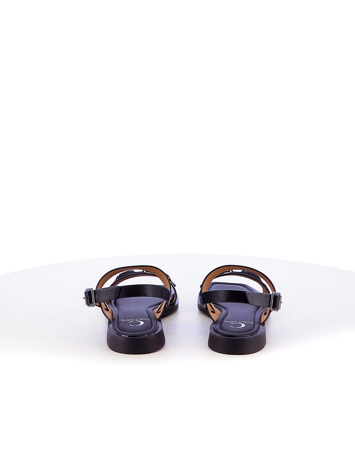 Sandali con cinturino donna CARLA COTE ZM9733 nero | Costa Superstore