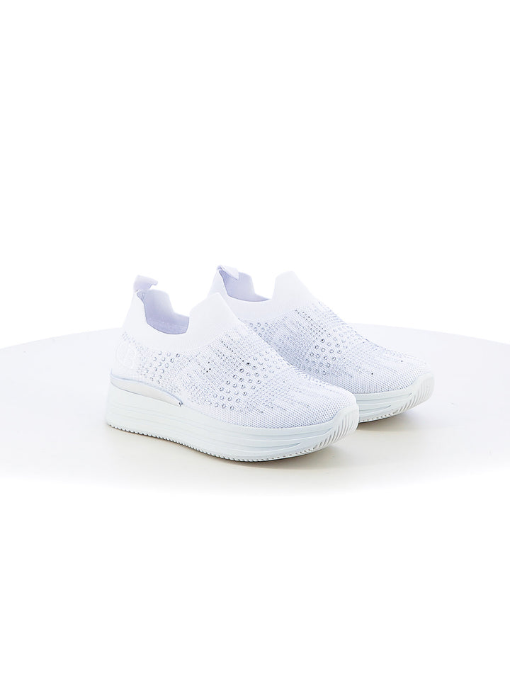 Sneakers calzino donna COTTON BELT CBW4165A38 bianco | Costa Superstore