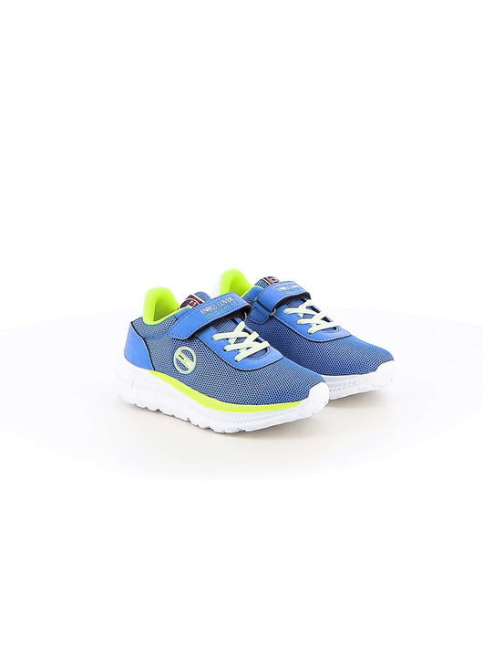 Sneakers con strappi bambino ENRICO COVERI SPORTSWEAR CKS4153C05 azzurro | Costa Superstore