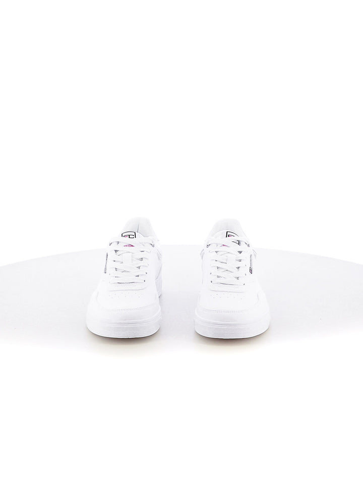 Sneakers stringate donna ENRICO COVERI SPORTSWEAR CSW414208 bianco argento | Costa Superstore