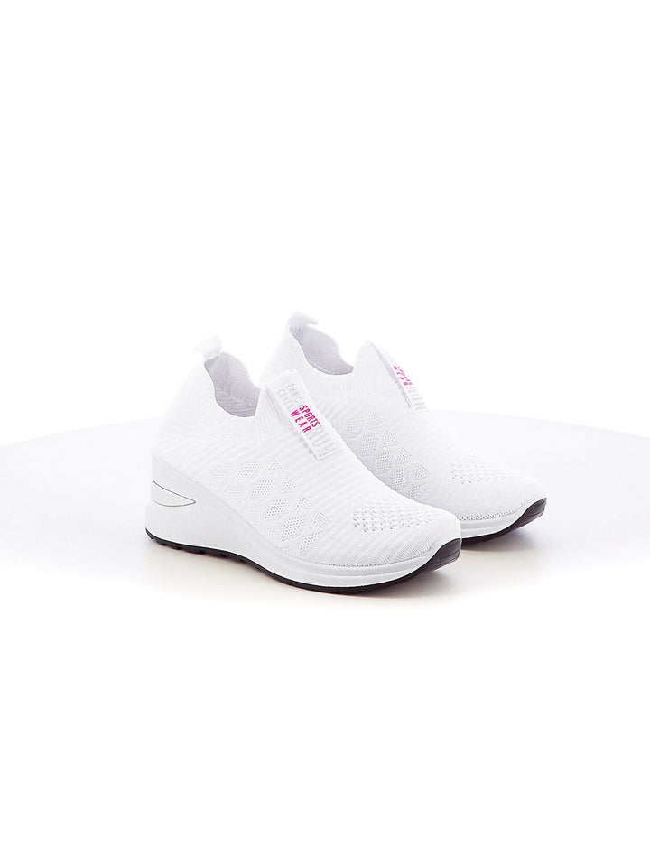 Sneakers senza lacci donna ENRICO COVERI SPORTSWEAR CSW416348 bianco | Costa Superstore