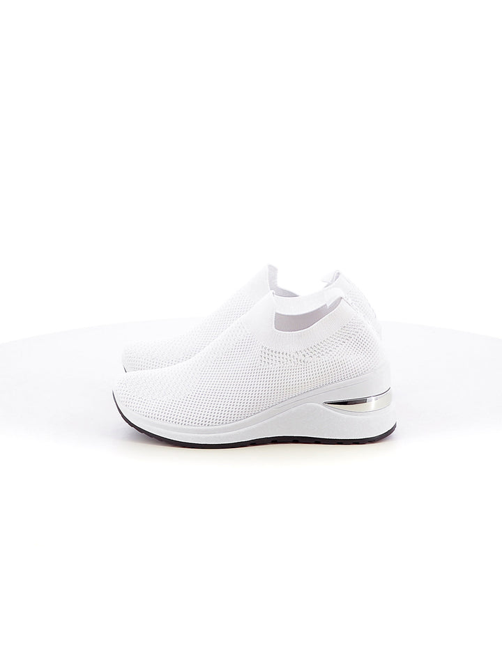 Sneakers calzino donna ENRICO COVERI SPORTSWEAR CSW416349 bianco | Costa Superstore